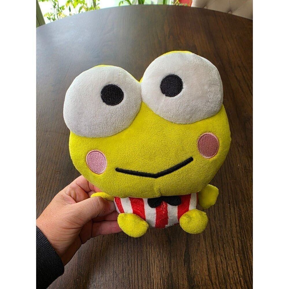 Sanrio 2023 Hello Kitty and Friends Keroppi Plush Mattel Frog Stuffed Animal‎